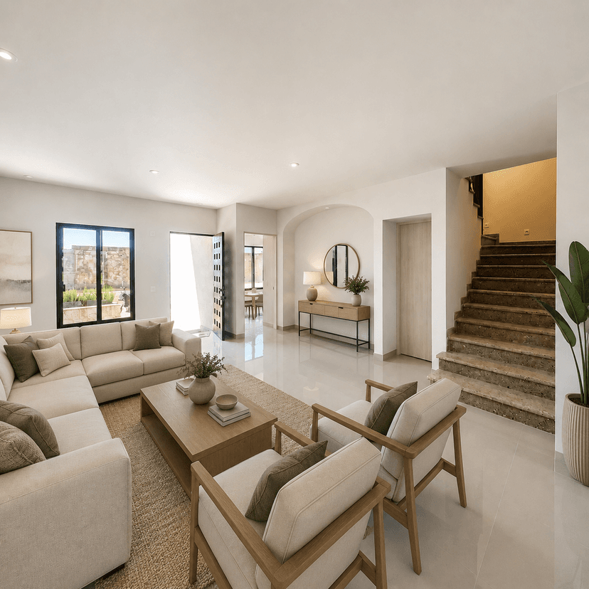 CASA LOS LIRIOS EN RESIDENCIAL CASCO DE LANDETA | SIN AMUEBLAR | LISTA PARA RENTARSE — foto 3 de 21