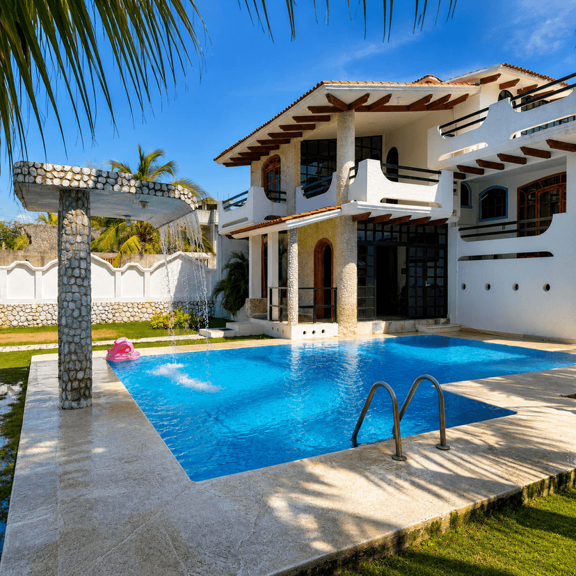 Casa en venta en Barra de Coyuca, 4 recámaras con alberca, cerca del mar. — foto 19 de 19