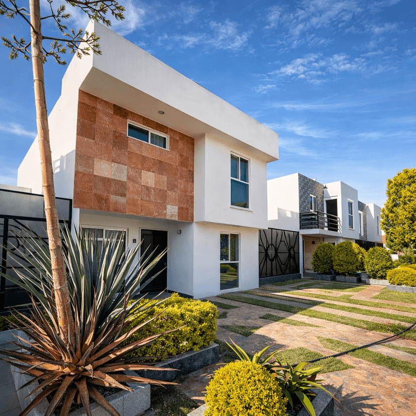 Casa moderna con jardín amplio y terraza en El Lucero – 4 recámaras, vigilancia 24/7 — foto 3 de 32