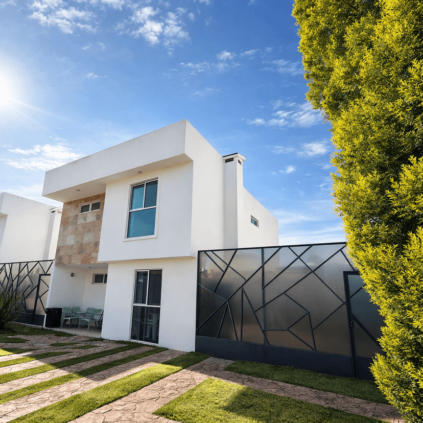 Casa moderna con jardín amplio y terraza en El Lucero – 4 recámaras, vigilancia 24/7 — foto 5 de 32